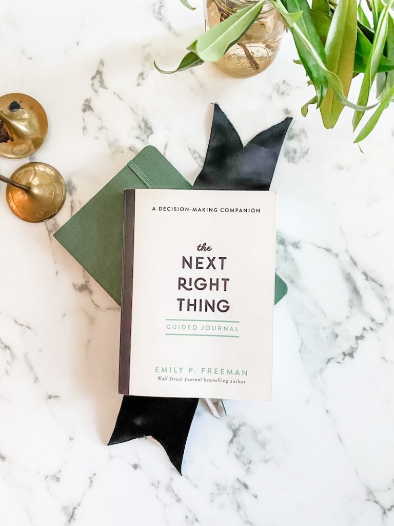 189: How to Use The Next Right Thing Guided Journal - Emily P. Freeman