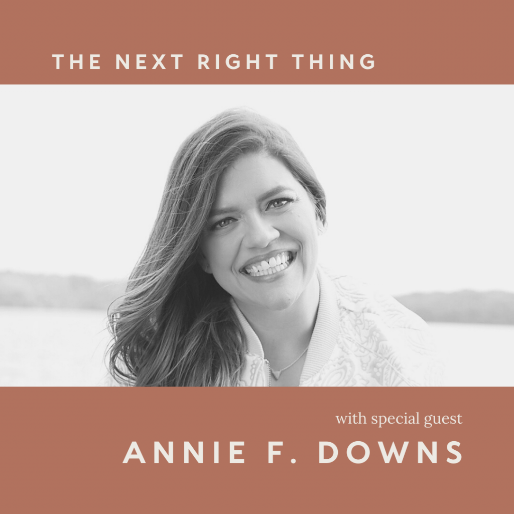 Bonus: Annie F. Downs